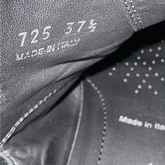 Prada Monolith Platform Lug Sole Black Leather Chelsea Boot  EU 37.5 / US 7.5 - Picture 11 of 11